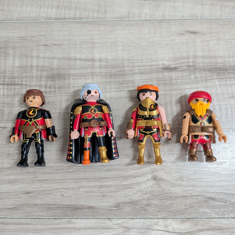 PLAYMOBIL Lot Novelmore 70221 Fortress FIGURES ONLY ( 4 FIGURES)